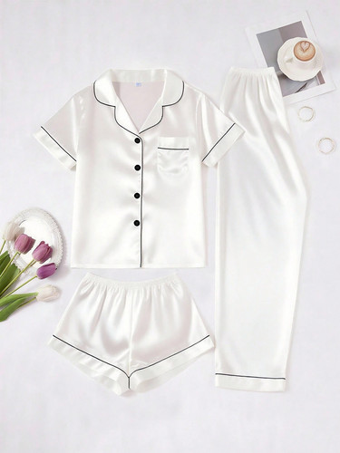 Teiliges damen pyjama set - teiliges,