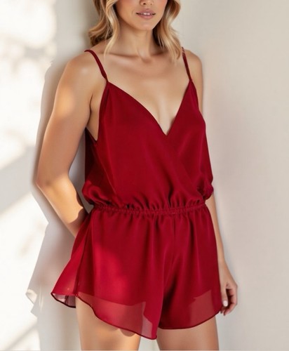 Seide rot romper 100 - romper, 100%
