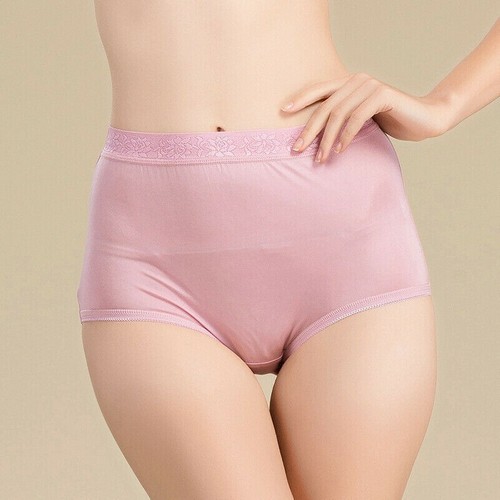 Damen 100 seide slip spitze - 100%seide,